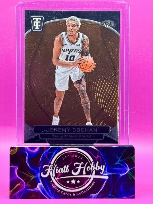 2024-25 Panini Total Certified - Jeremy Sochan #89 - Bronze Mirror