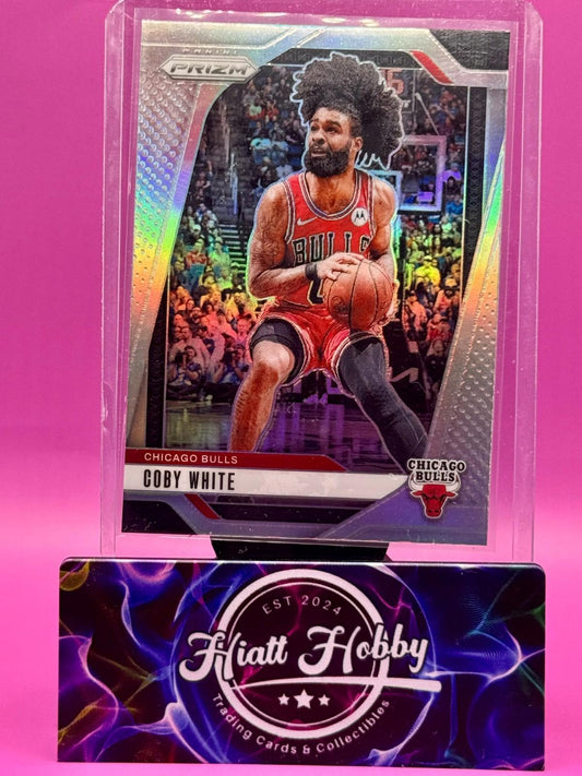 2024-25 Panini Prizm - Coby White #70 Silver Prizm