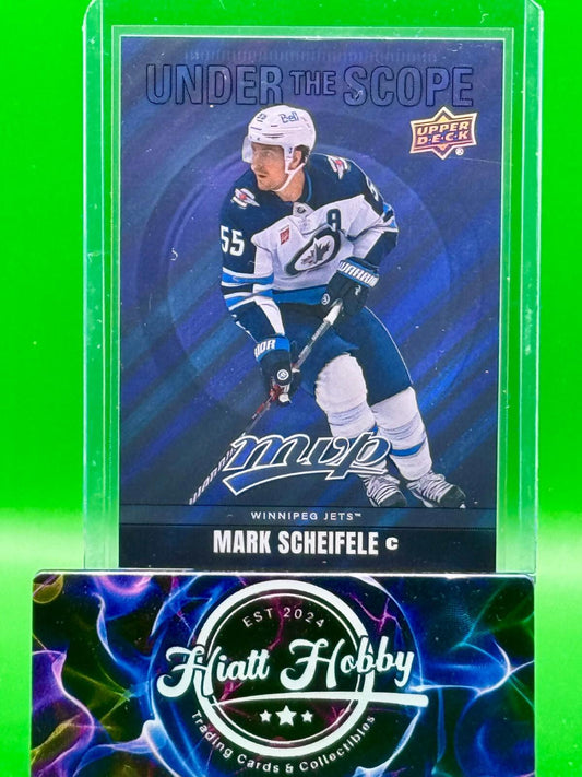 2024-25 Upper Deck MVP Hockey - Mark Scheifele #US-14 - Under the Scope