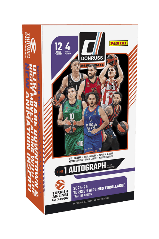 2024-25 Panini Donruss Turkish Airlines EuroLeague - Hobby Box