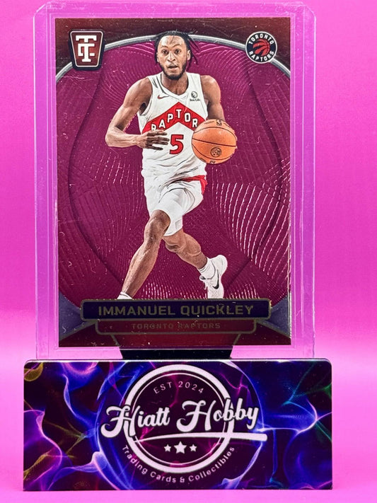 2024-25 Panini Total Certified - Immanuel Quickley #21 - Pink Mirror /125