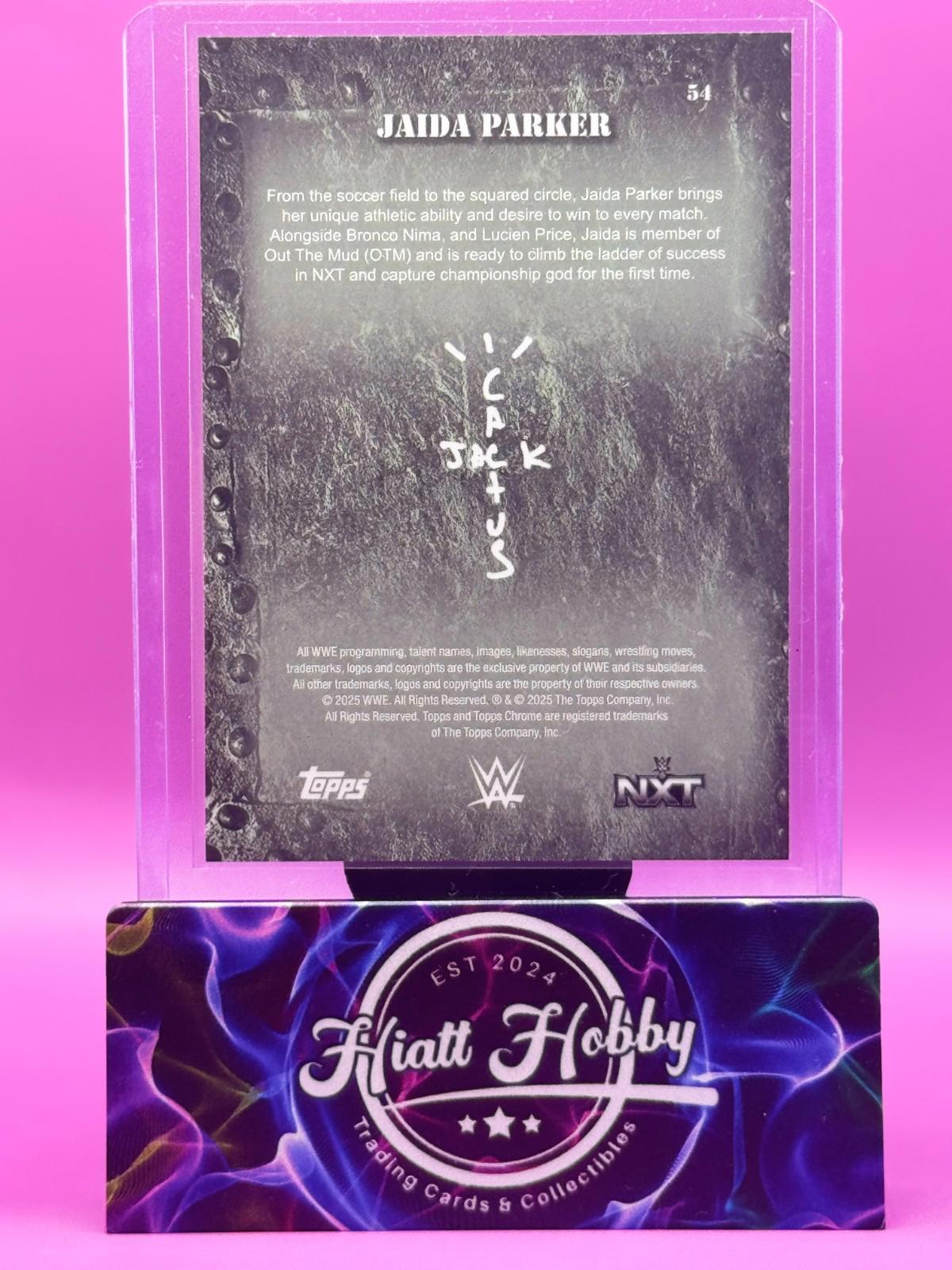 2025 Topps Chrome Cactus Jack WWE - Jaida Parker #54