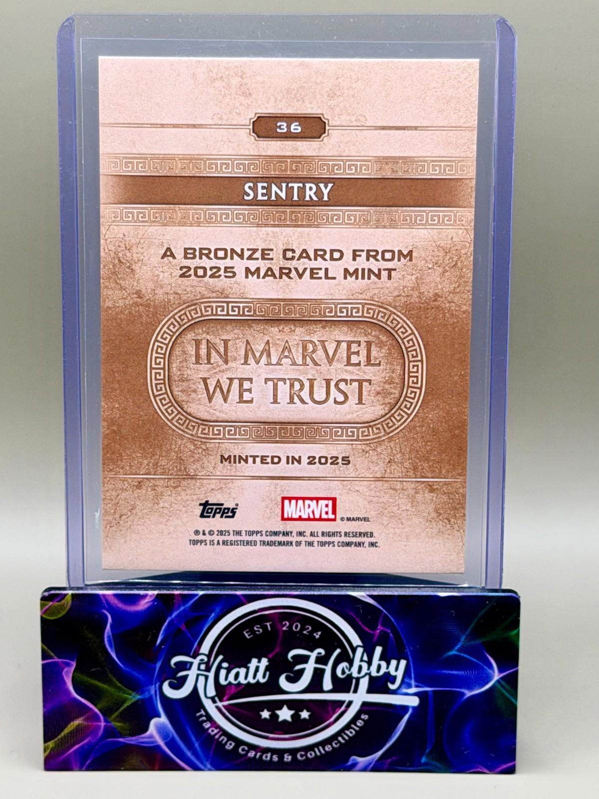 2025 Topps Marvel Mint - Sentry #36 - Bronze