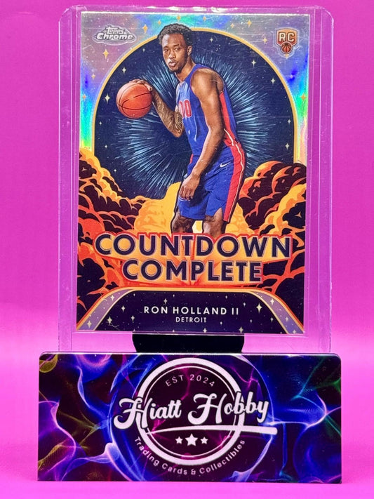 2024-25 Topps Chrome - Ron Holland II #CC-14 - Countdown Complete - Refractor