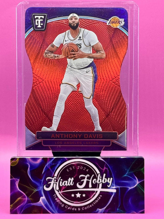 2024-25 Panini Total Certified - Anthony Davis #107 - Pink Die-Cut Mirror /125