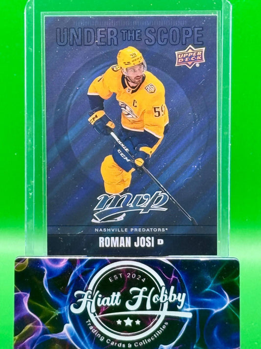 2024-25 Upper Deck MVP Hockey - Roman Josi #US-3 - Under the Scope