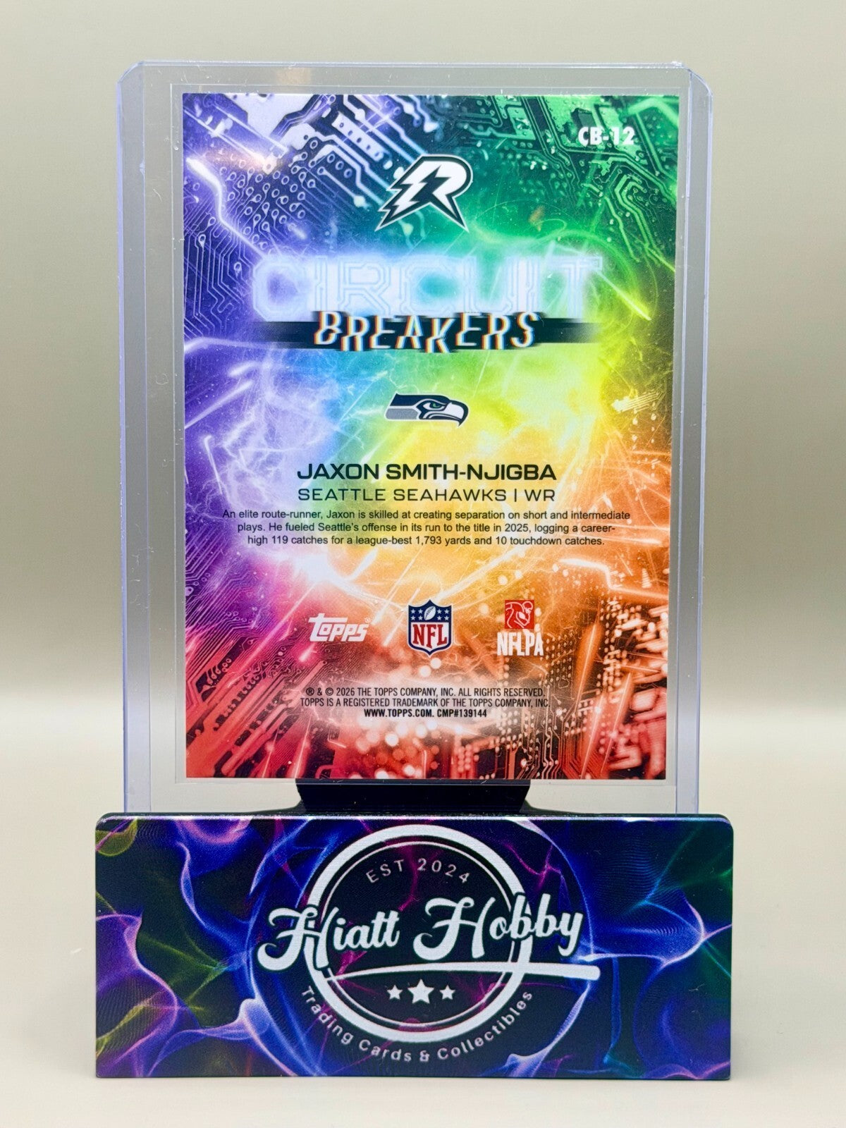 2025 Topps Resurgence - #CB-12 Jaxon Smith-Njigba - Circuit Breakers