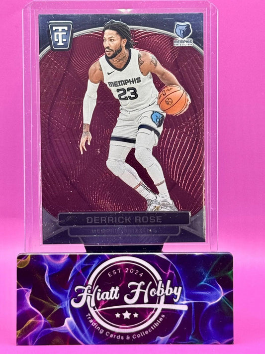 2024-25 Panini Total Certified - Derrick Rose #96 - Maroon Mirror