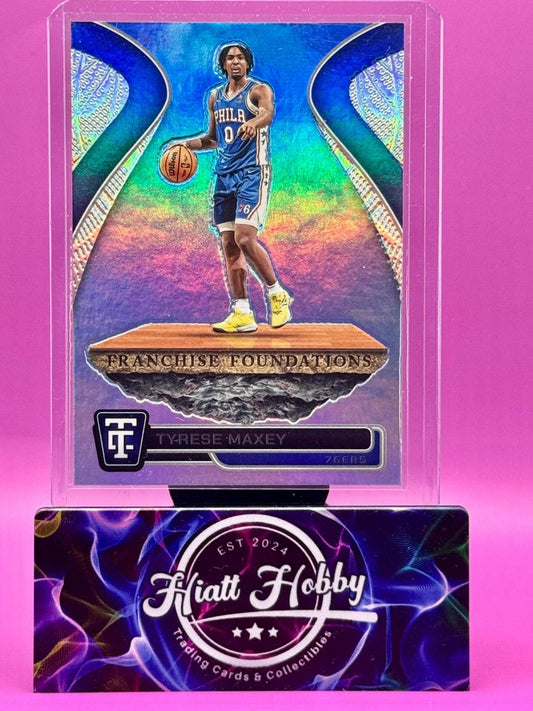 2024-25 Panini Totally Certified - Franchise Foundations Tyrese Maxey Mirror