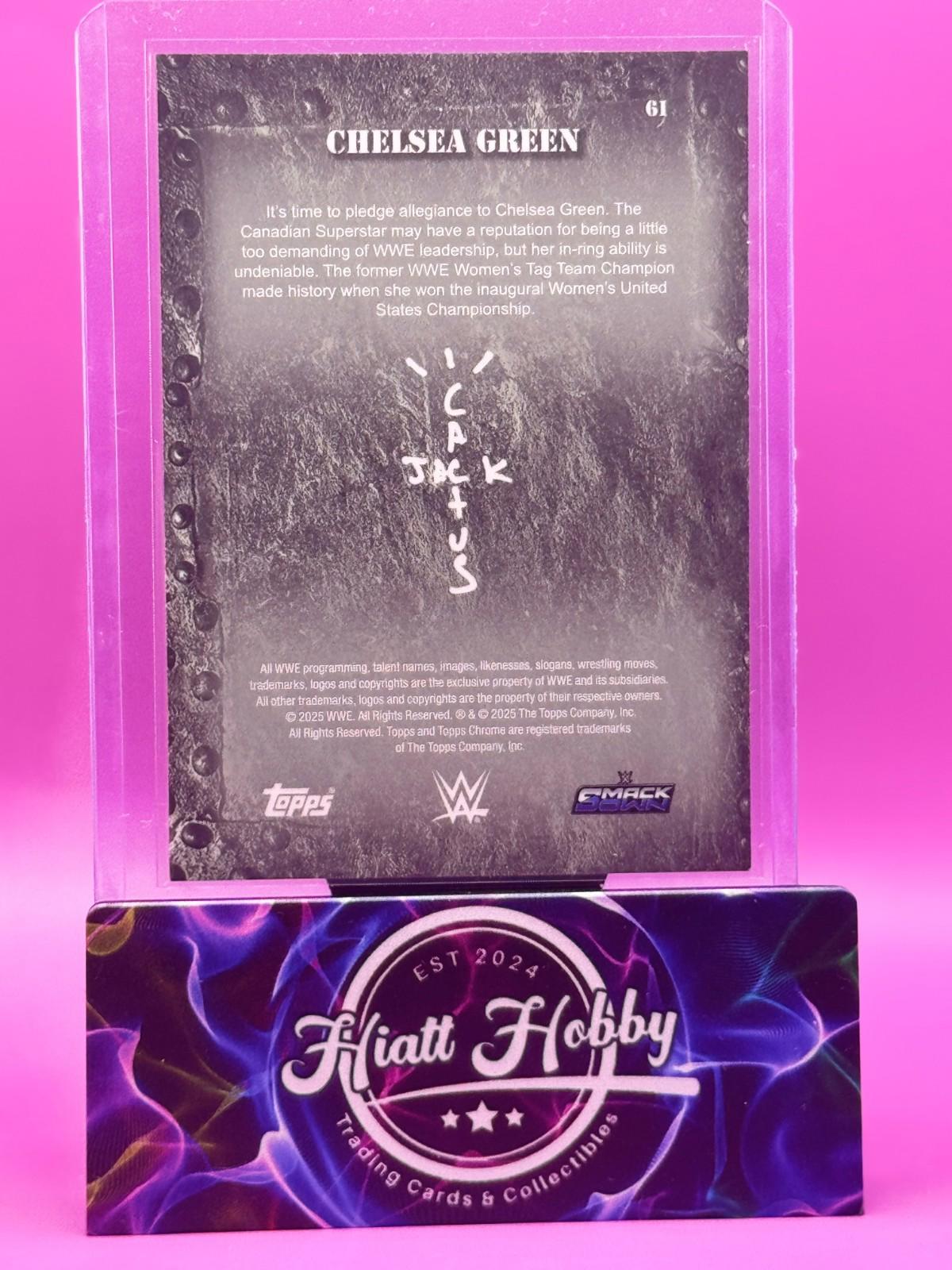 2025 Topps Chrome Cactus Jack WWE - Chelsea Green #61