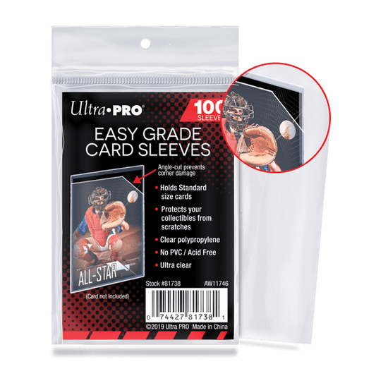 Ultra Pro Easy Grade Card Sleeves (100ct)