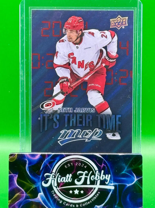 2024-25 Upper Deck MVP Hockey - Seth Jarvis #IT-8 - It's Their Time