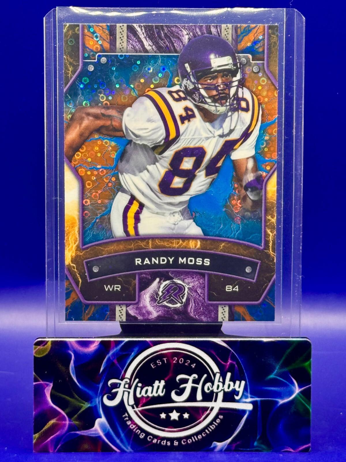2024 Topps Resurgence - Randy Moss #64 - Blue & Orange Spark