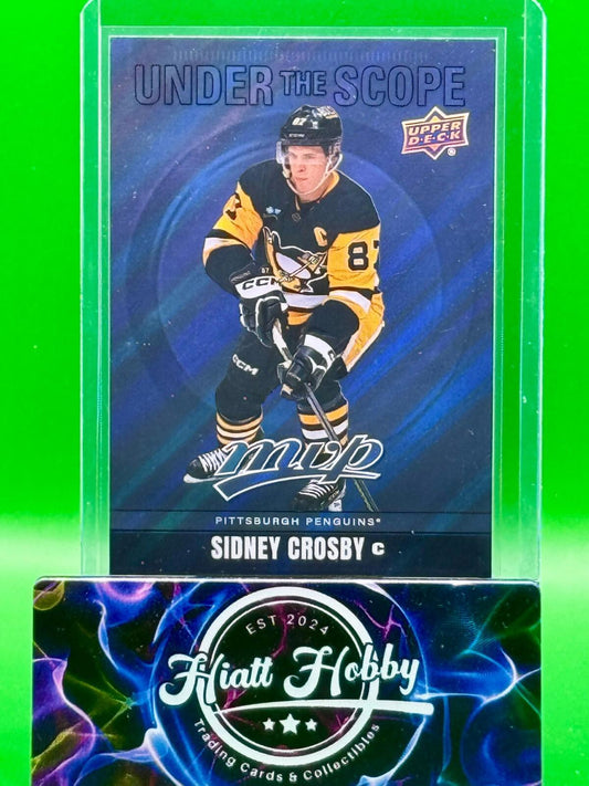 2024-25 Upper Deck MVP Hockey - Sidney Crosby #US-26 - Under the Scope