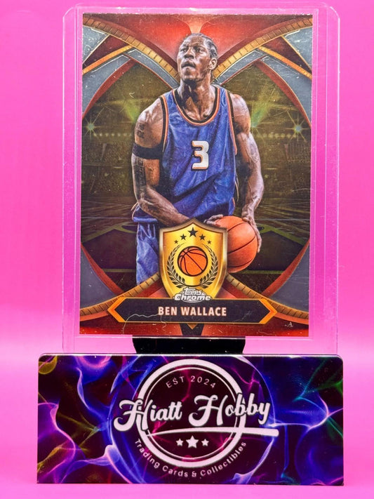 2024-25 Topps Chrome Basketball - Ben Wallace #BOD-20 - Ball of Duty