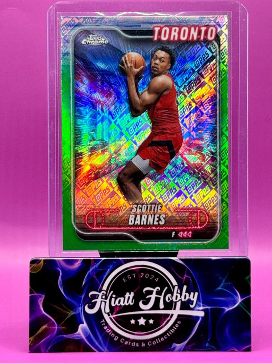 2024-25 Topps Chrome - Scottie Barnes #89 - Green Logofractor