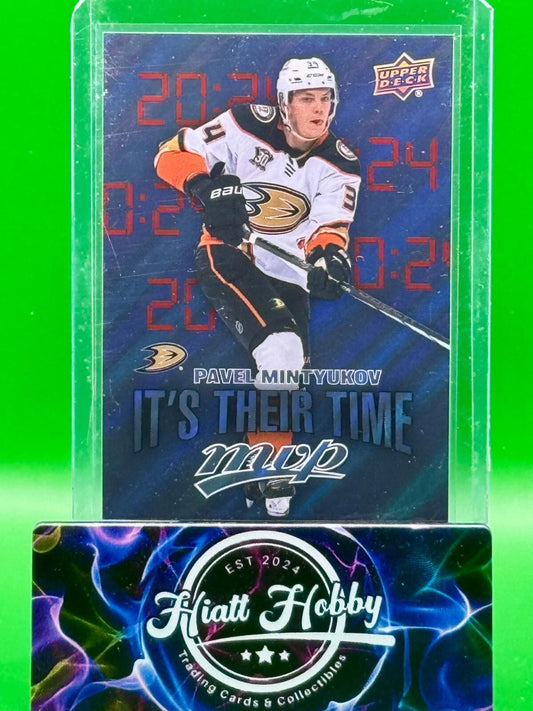 2024-25 Upper Deck MVP Hockey - Pavel Mintyukov #IT-15 - It's Their Time