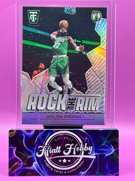 2024-25 Panini Totally Certified - Rock the Rim Jaylen Brown #3 Mirror