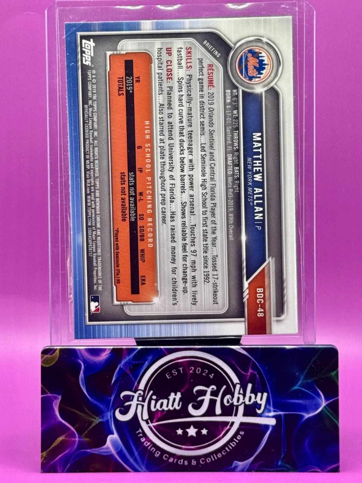 2019 Bowman Draft Chrome Sapphire - Complete your set. RC and Superstars