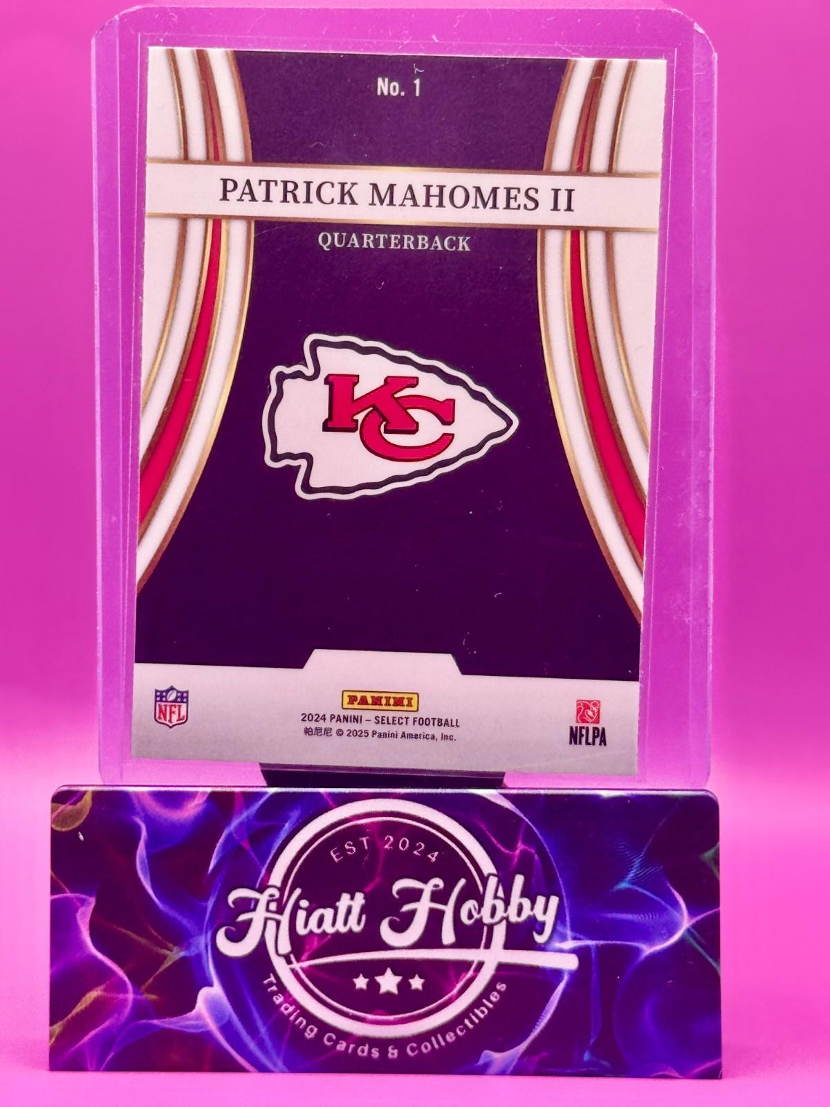 2024 Panini Select - Patrick Mahomes II #1 - Turbocharged