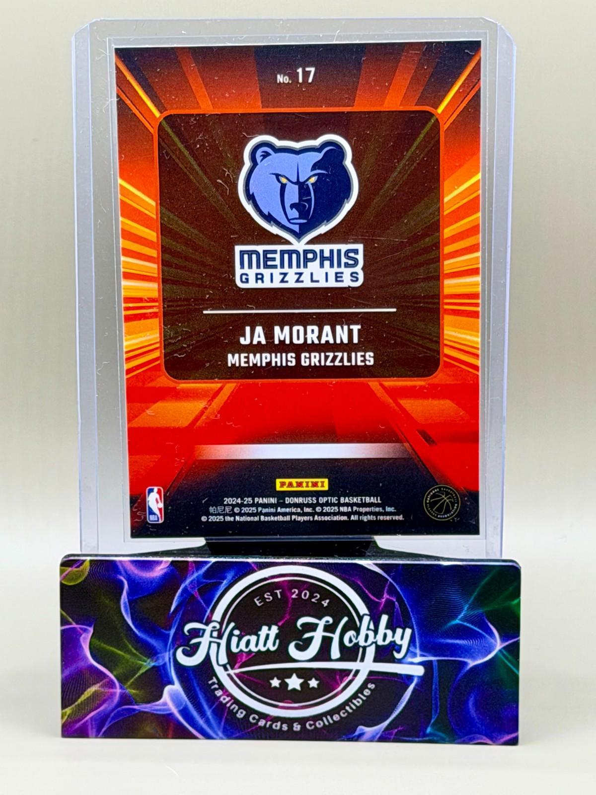 2024-25 Panini Donruss Optic Basketball - Ja Morant #13 - Express Lane