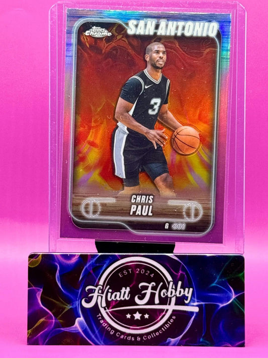2024-25 Topps Chrome - Chris Paul #162 Pink Refractor