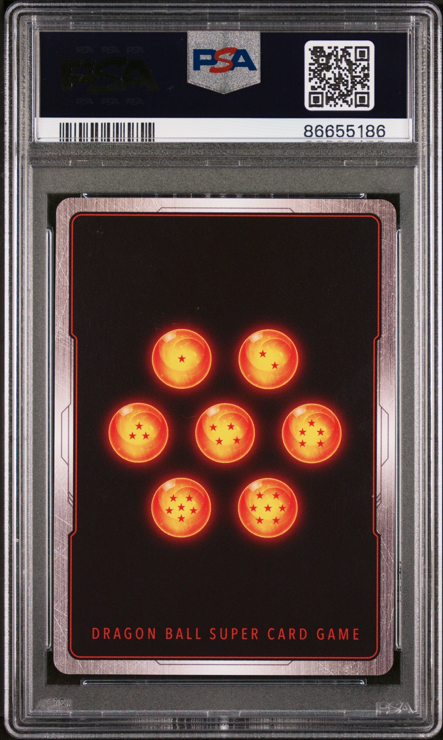2019 DRAGON BALL SUPER OFFICIAL VEKU, TRMPHNT MIGHT #P-095 PSA 9
