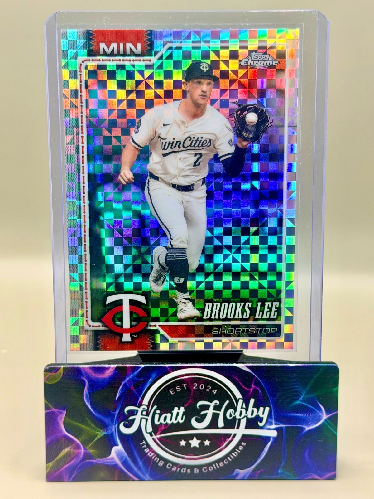 2026 Topps Chrome - #179 Brooks Lee - X-Fractor