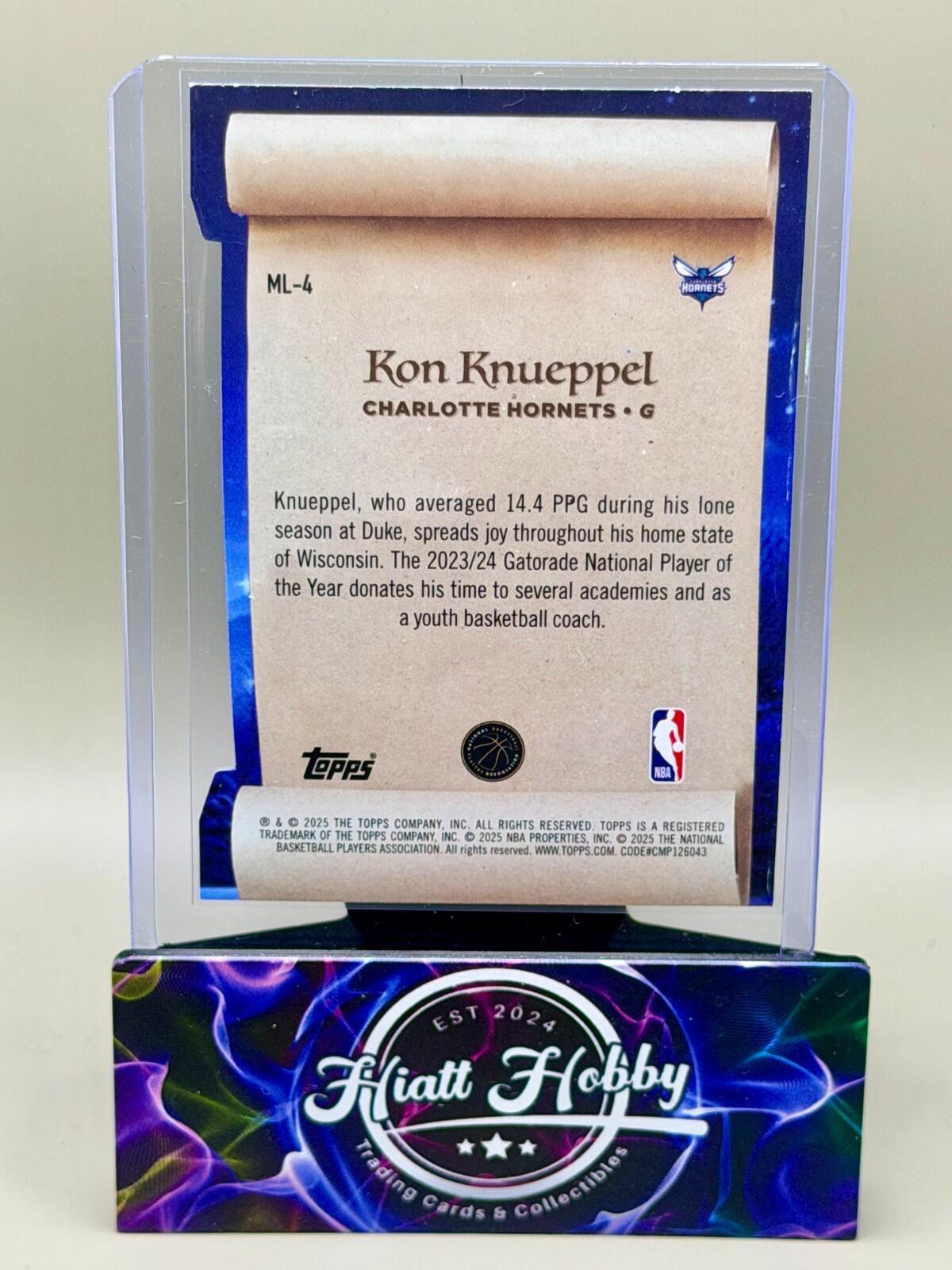 2025-26 Topps Holiday Basketball Making the Nice List - Complete your set.