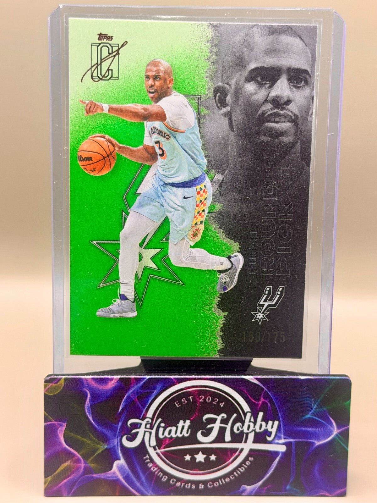 2025-26 Topps Signature Class Basketball - #2 Chris Paul - Lime Green /175