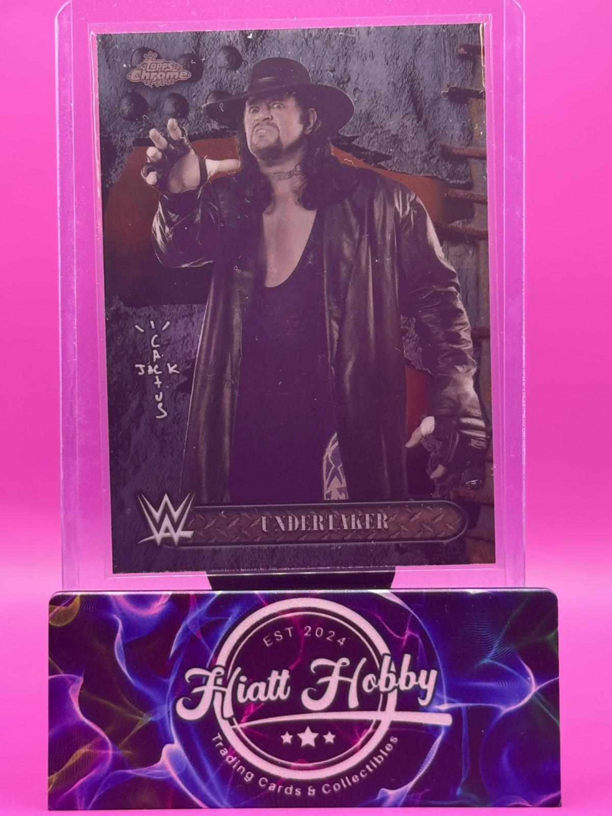 2025 Topps Chrome Cactus Jack WWE - Undertaker #40
