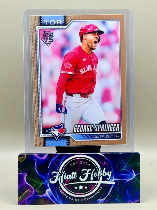 2026 Topps Series Two - #455 George Springer - Gold /2026