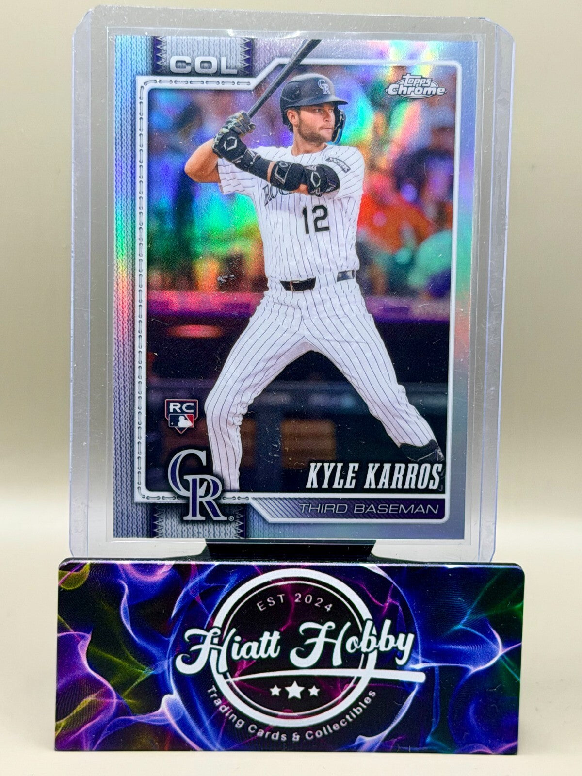 2026 Topps Chrome - #13 Kyle Karros - Refractor (RC)