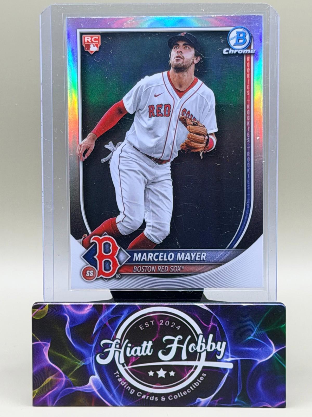 2025 Bowman Chrome - Marcelo Mayer #39 - Red Rookie Redempton SP (RC)