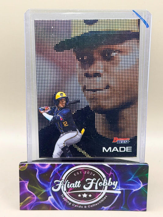 2025 Bowman's Best - #P-17 Jesus Made - Pixel Portraits (RC)