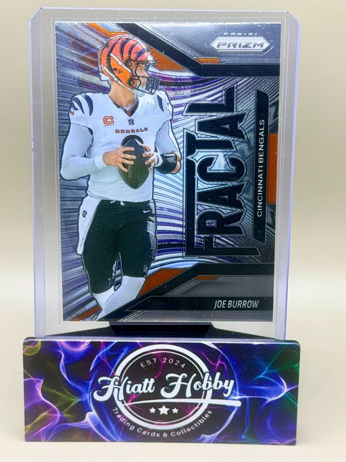 2025 Panini Prizm Football - #8 Joe Burrow - Fractal
