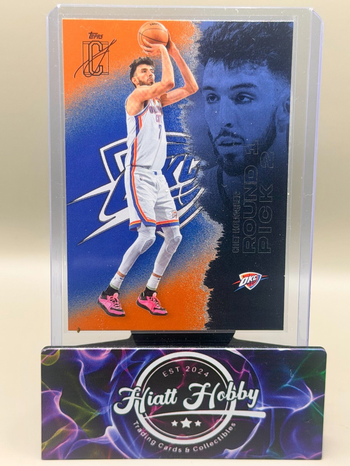 2025-26 Topps Signature Class Basketball - #76 Chet Holmgren - Orange Blue