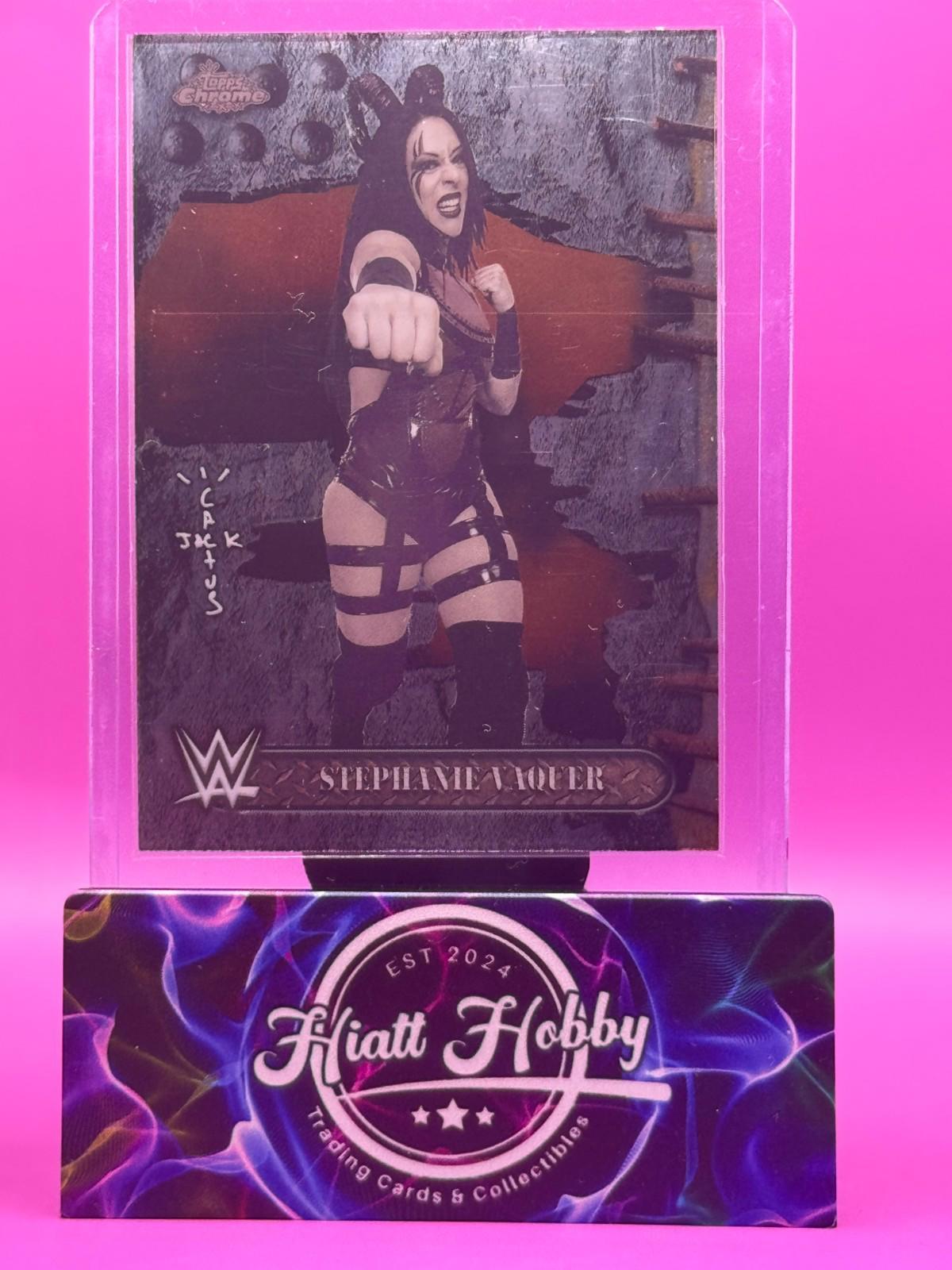 2025 Topps Chrome Cactus Jack WWE - Stephanie Vaquer #79