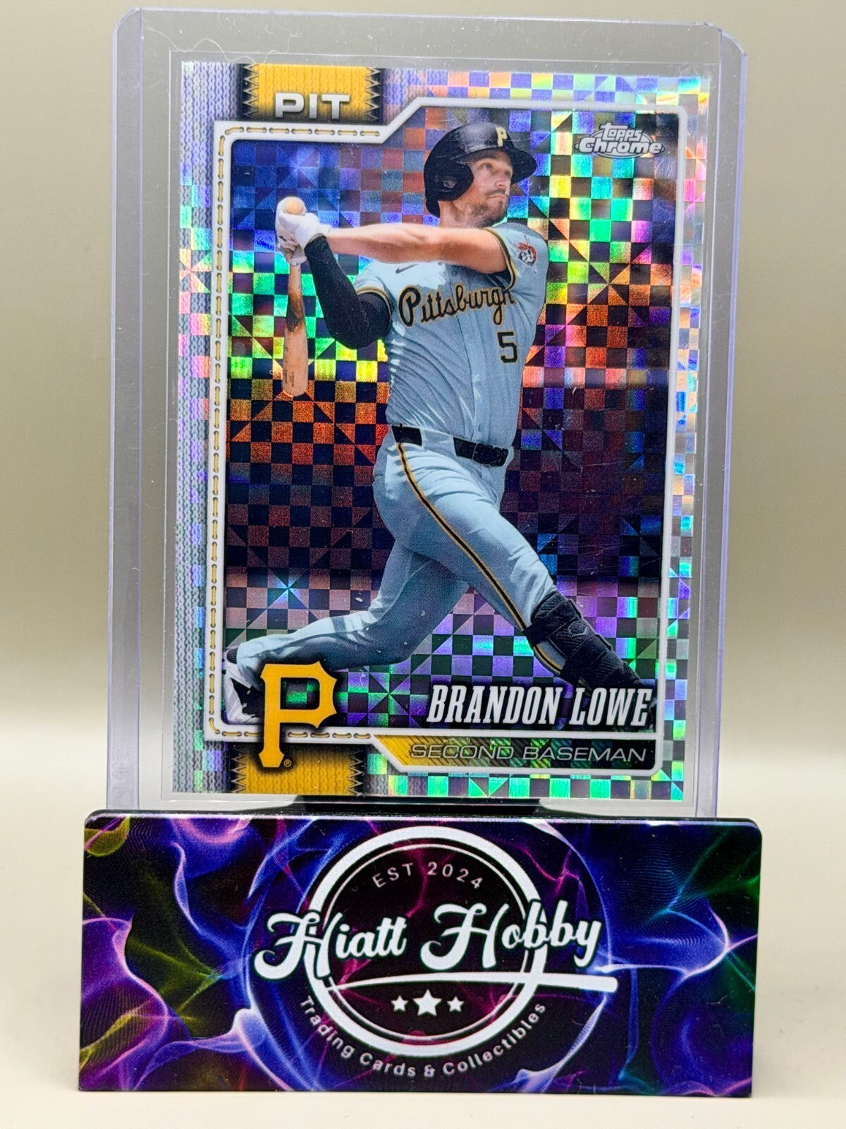 2026 Topps Chrome - #72 Brandon Lowe - X-Fractor