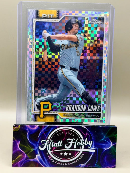 2026 Topps Chrome - #72 Brandon Lowe - X-Fractor
