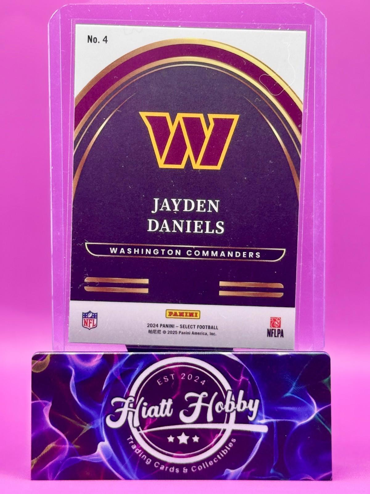 2024 Panini Select - Jayden Daniels #4 - Futures (RC)