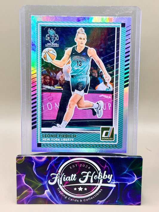 2025 Panini Donruss WNBA - #7 Leonie Fiebich - Holo