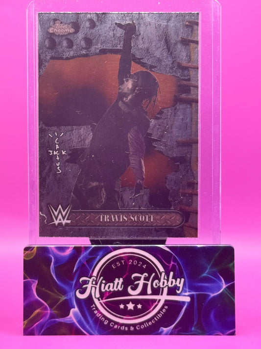 2025 Topps Chrome Cactus Jack WWE - Travis Scott #100