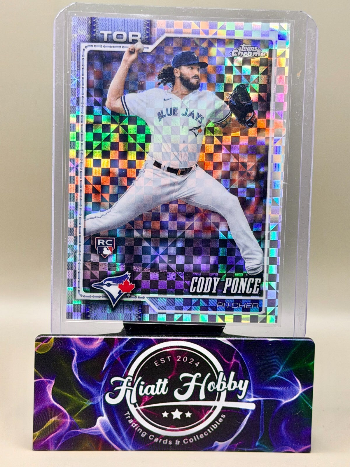 2026 Topps Chrome - #112 Cody Ponce - X-Fractor (RC)