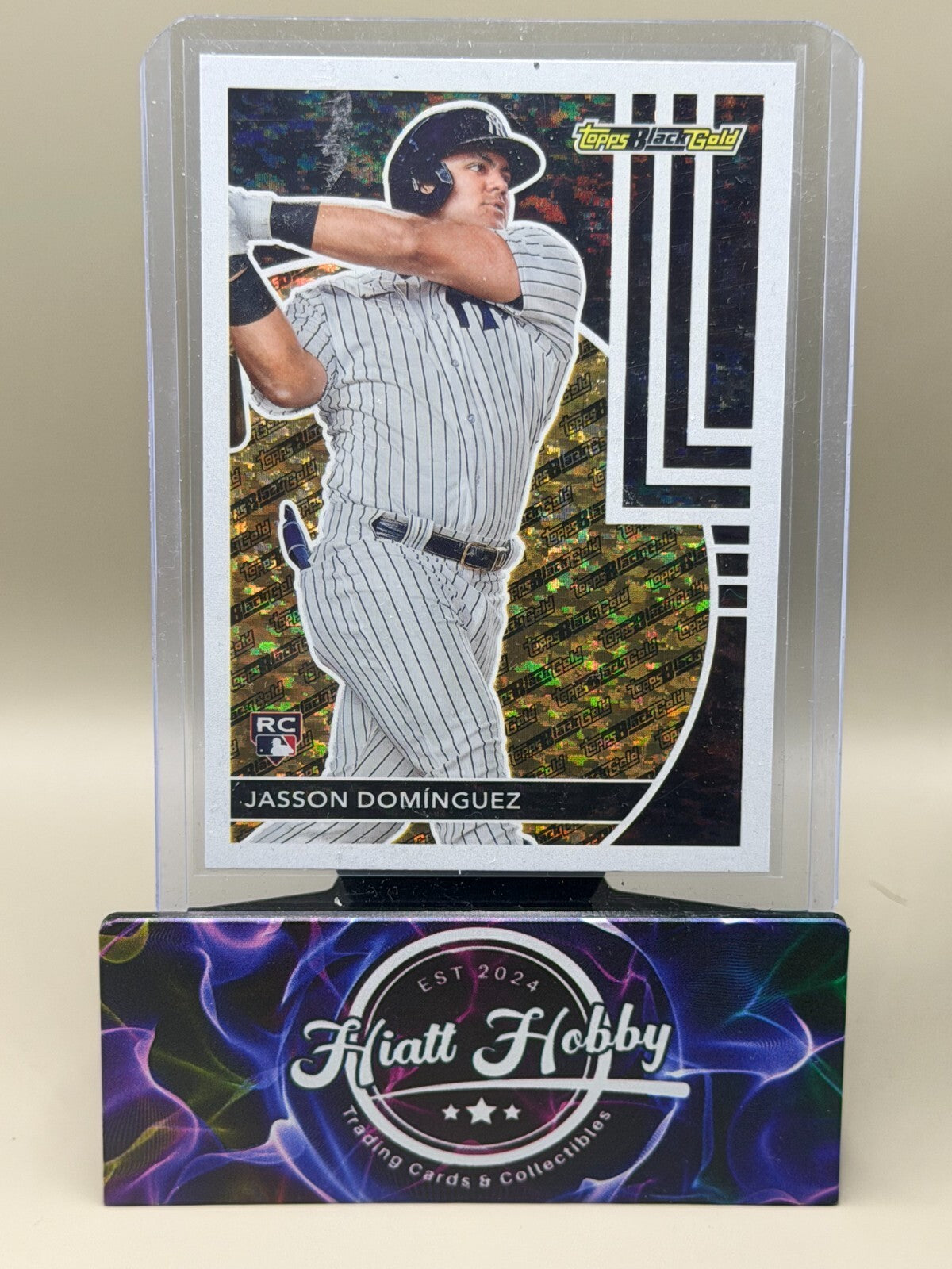 2024 Topps Update - #BG-7 Jasson Dominguez - Black Gold (RC)