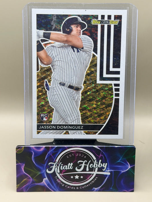 2024 Topps Update - #BG-7 Jasson Dominguez - Black Gold (RC)