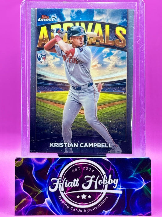 2025 Topps Finest - Kristian Campbell #A-24 - Arrivals (RC)