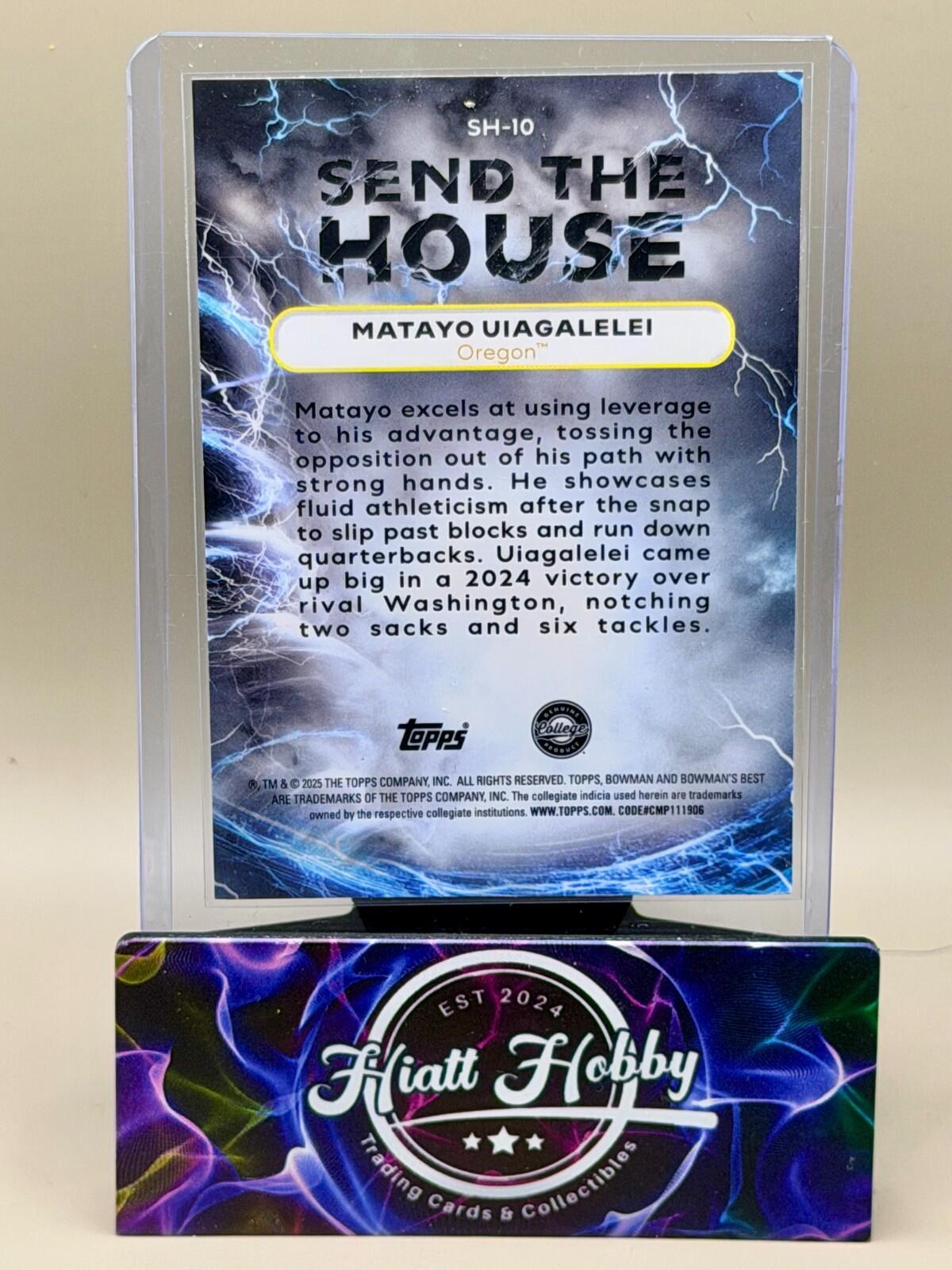 2025 Bowman's Best University Inserts  - Complete your set.  Combined Shipping