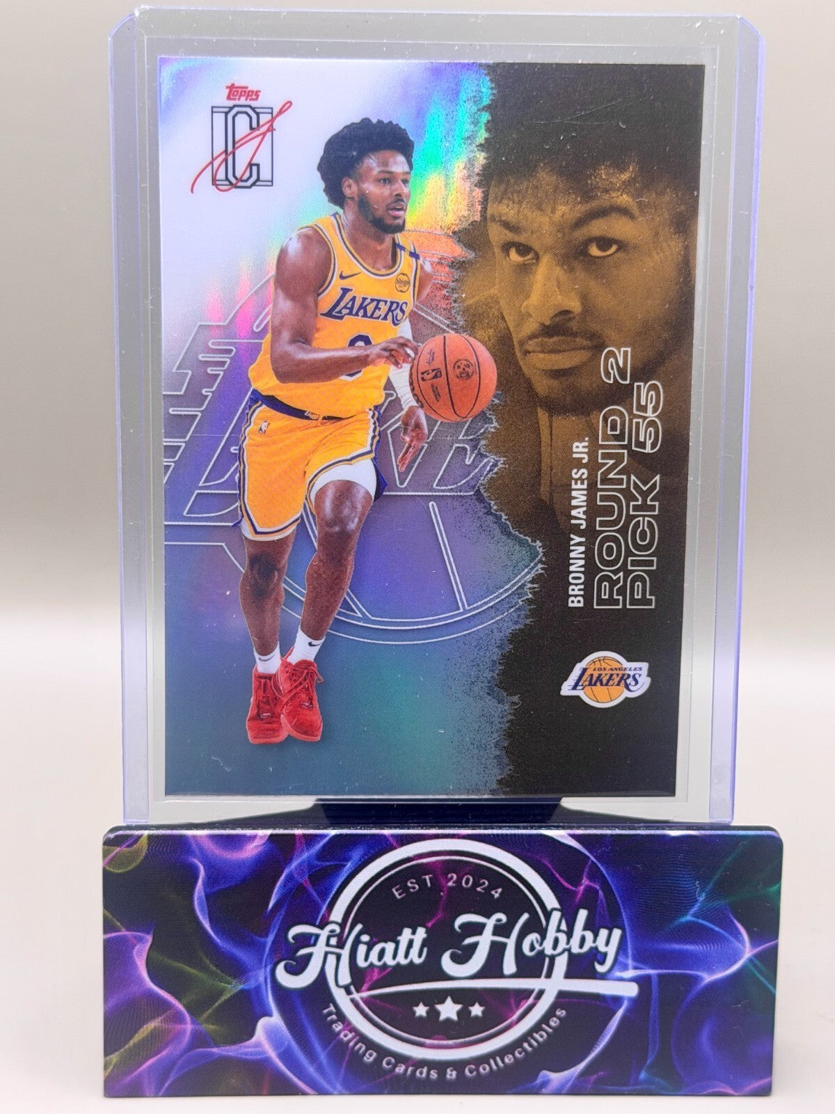 2025-26 Topps Signature Class Basketball - #1 Bronny James Jr - Chrome Refractor