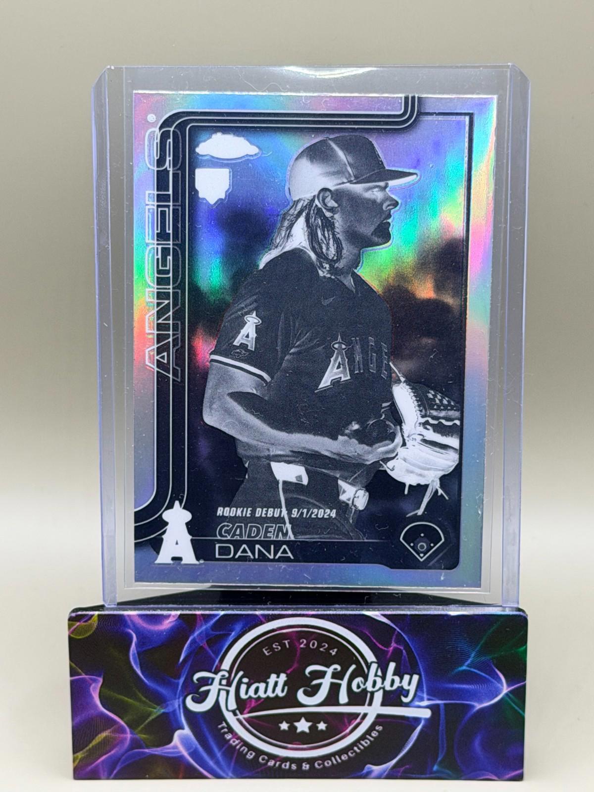 2025 Topps Chrome Update - Caden Dana #USC34 - Negative Refractor (RC)